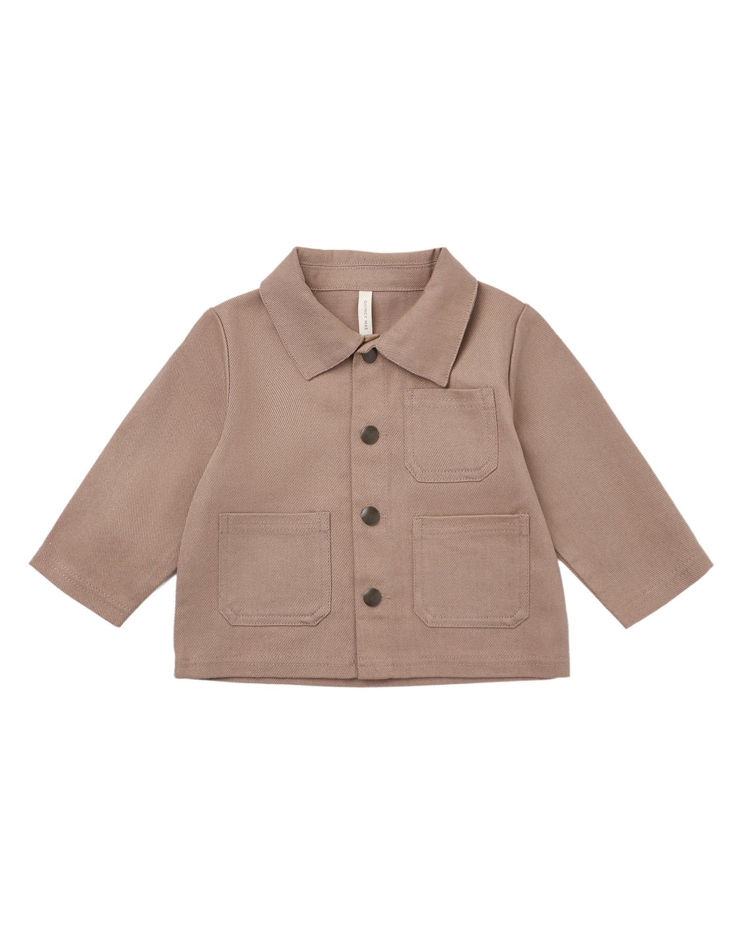 Quincy Mae Utility Jacket - Almond