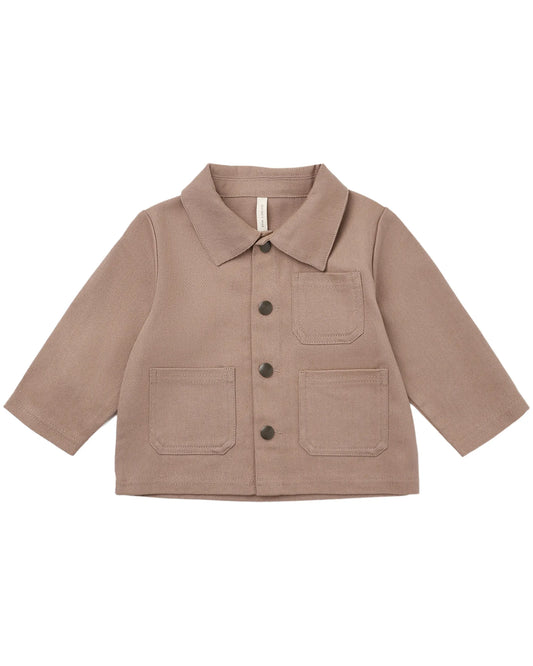 Quincy Mae Utility Jacket - Almond