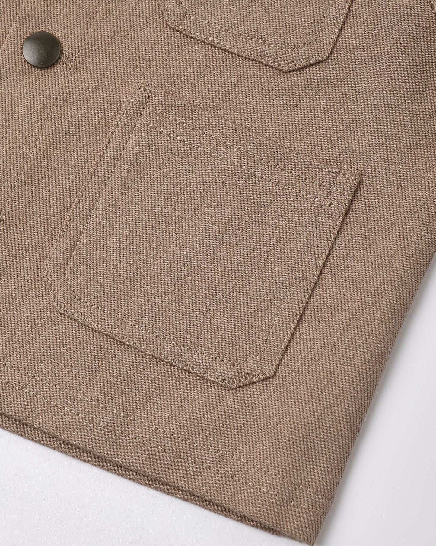 Quincy Mae Utility Jacket - Almond