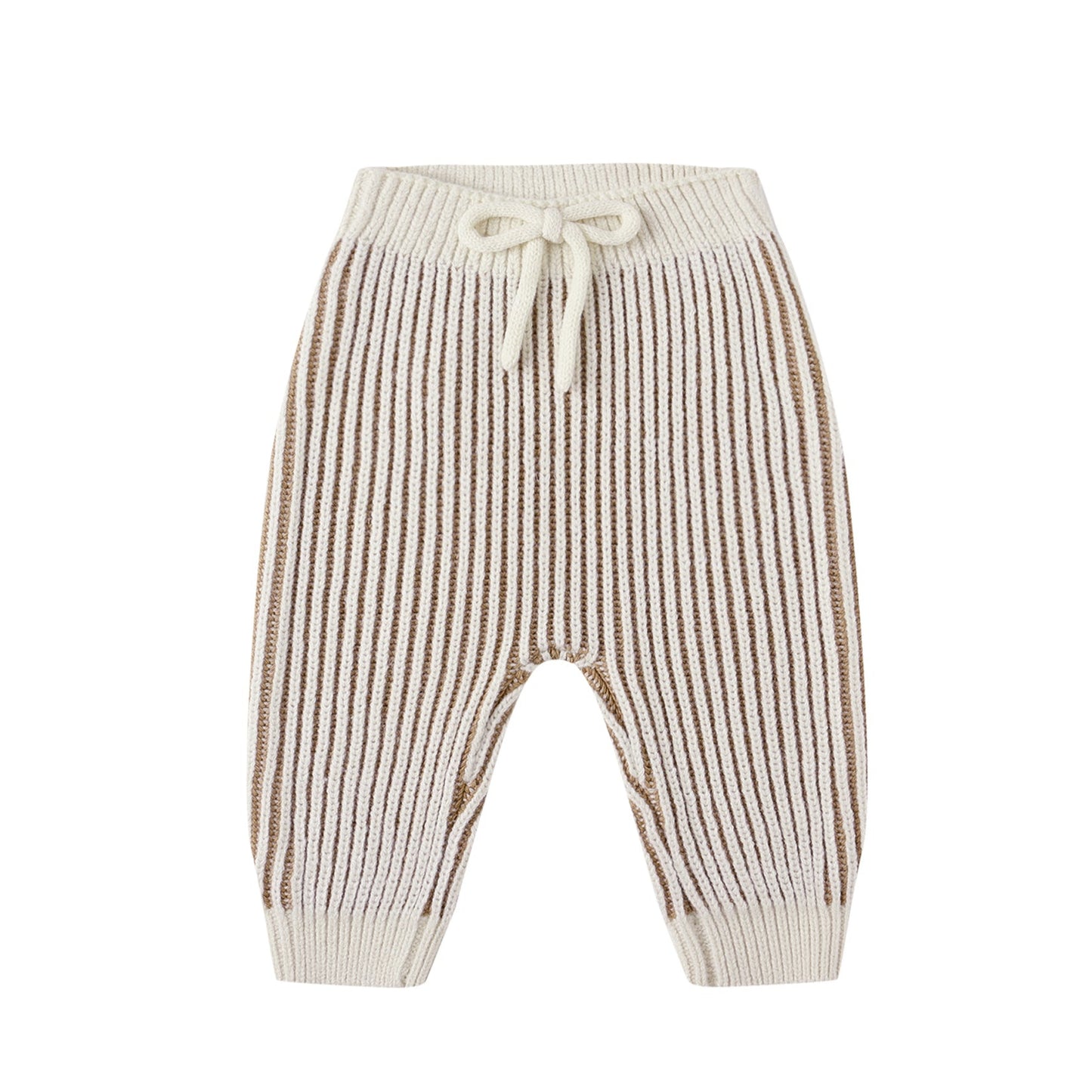Quincy Mae Chunky Knit Pant - Gold
