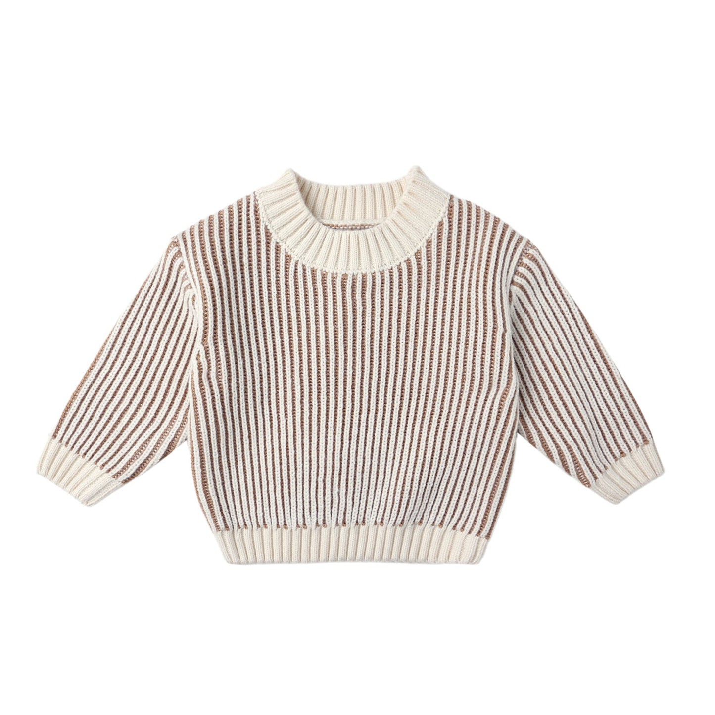 Quincy Mae Relaxed Knit Sweater - Gold