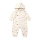 Quincy Mae Hooded Jumpsuit - Holiday Drive