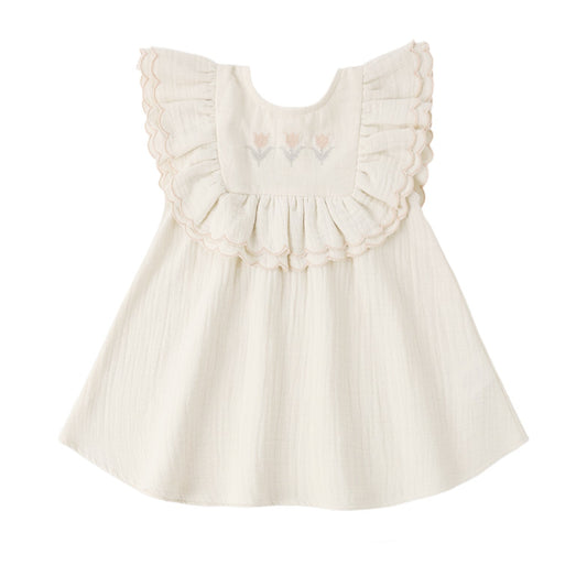 Quincy Mae Lulu Dress - Natural