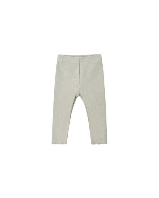 Quincy Mae Ribbed Legging - Laurel