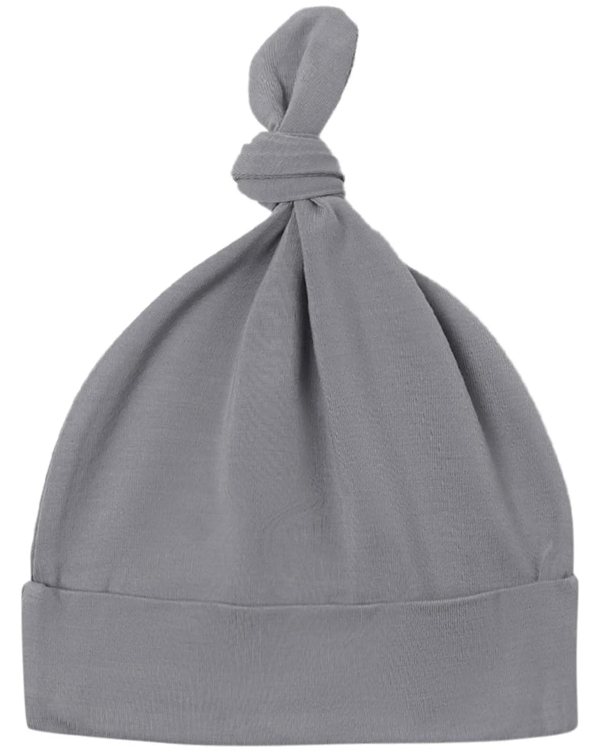 Quincy Mae Bamboo Knotted Baby Hat - Slate
