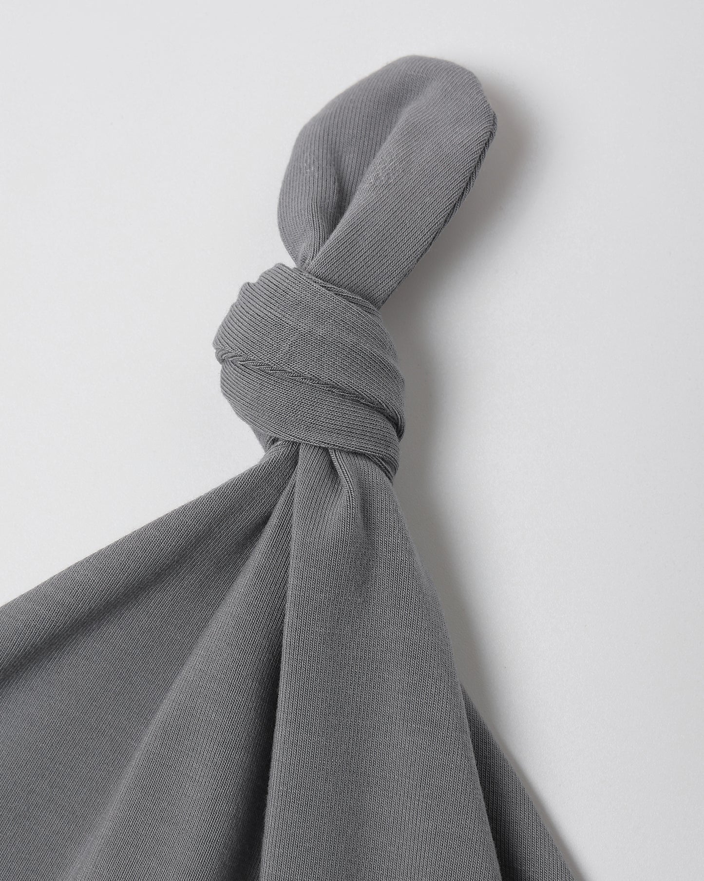 Quincy Mae Bamboo Knotted Baby Hat - Slate