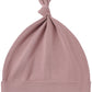 Quincy Mae Bamboo Knotted Baby Hat - Mulberry