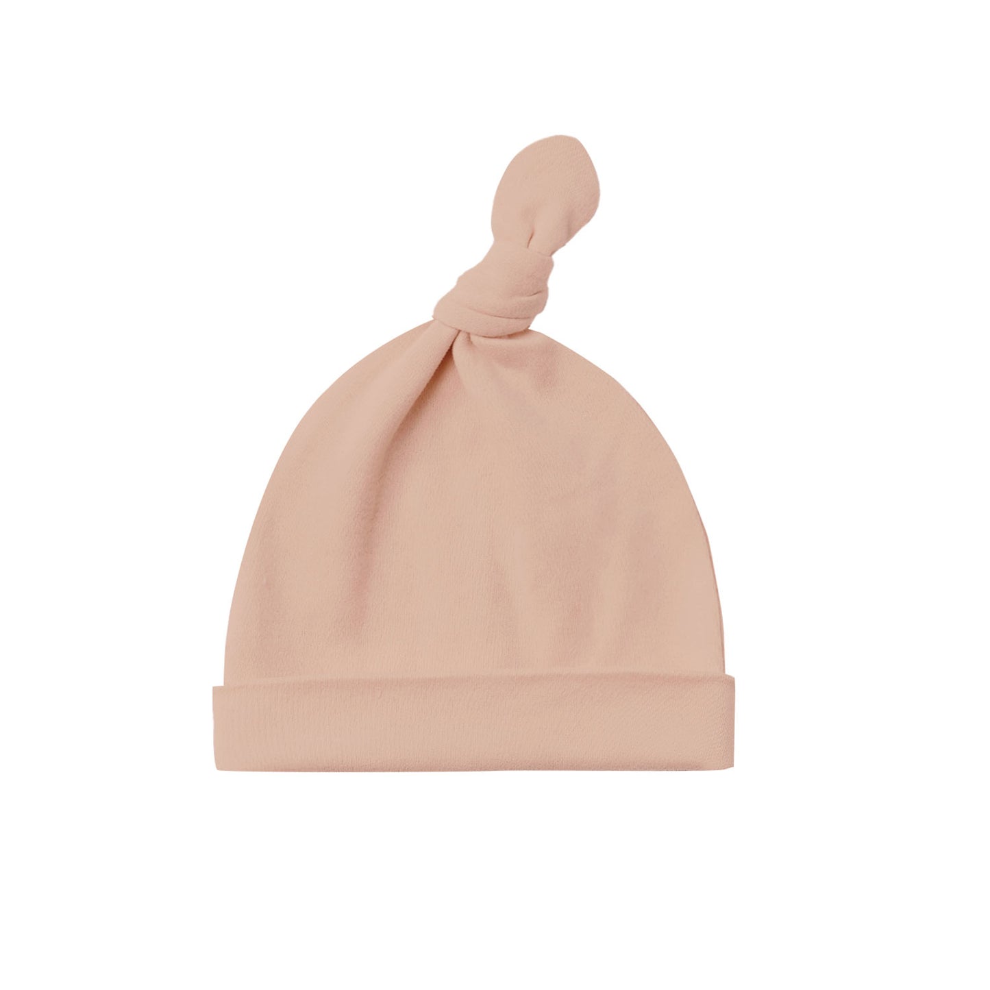 Quincy Mae Knotted Baby Hat - 0-6M - Blush