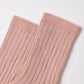 Quincy Mae Socks Set - Natural, Dusty Rose