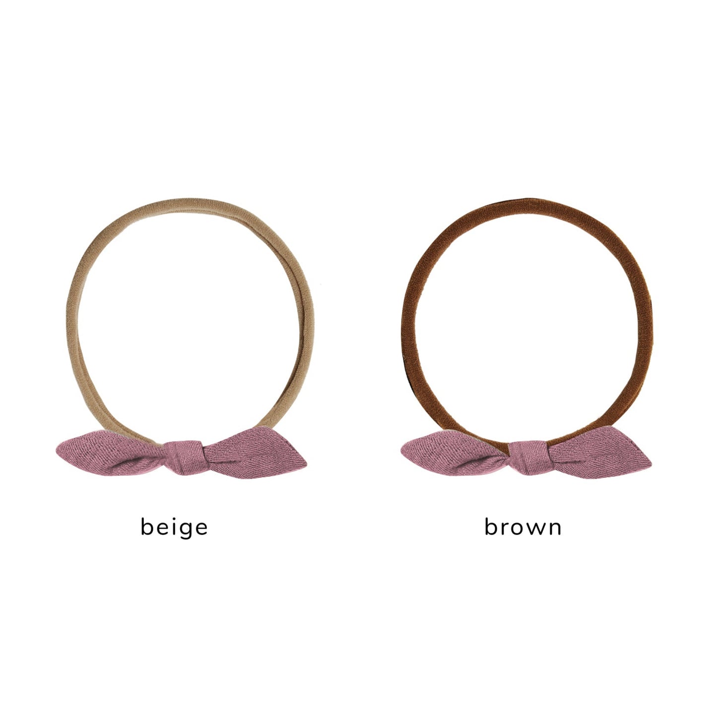 Quincy Mae Little Knot Headband - Mulberry