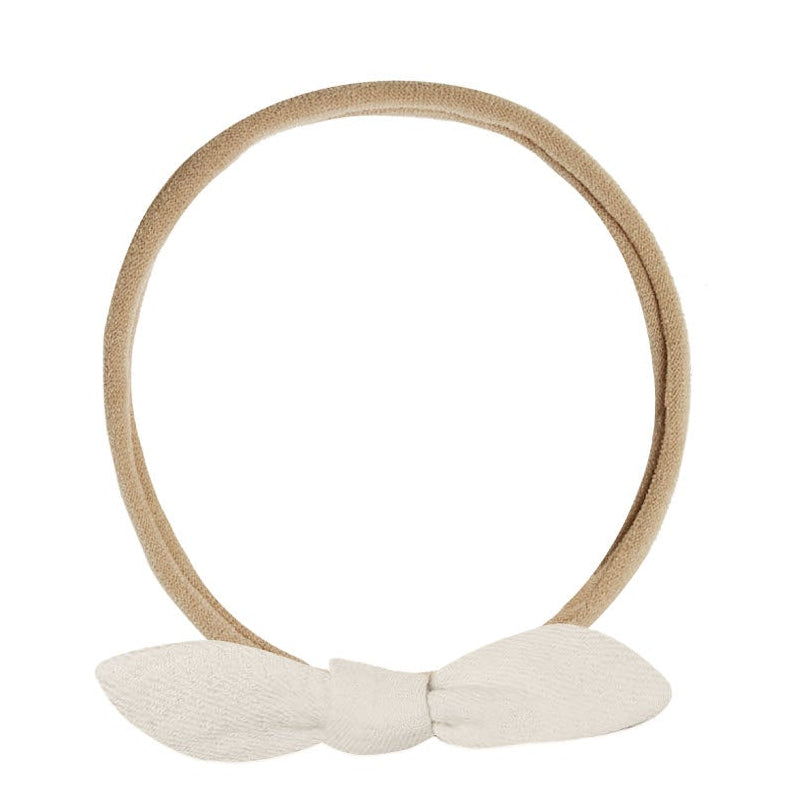 Quincy Mae Little Knot Headband - Natural
