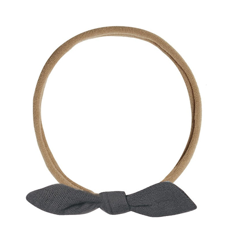 Quincy Mae Little Knot Headband - Midnight