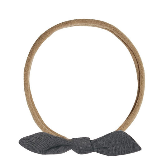 Quincy Mae Little Knot Headband - Midnight
