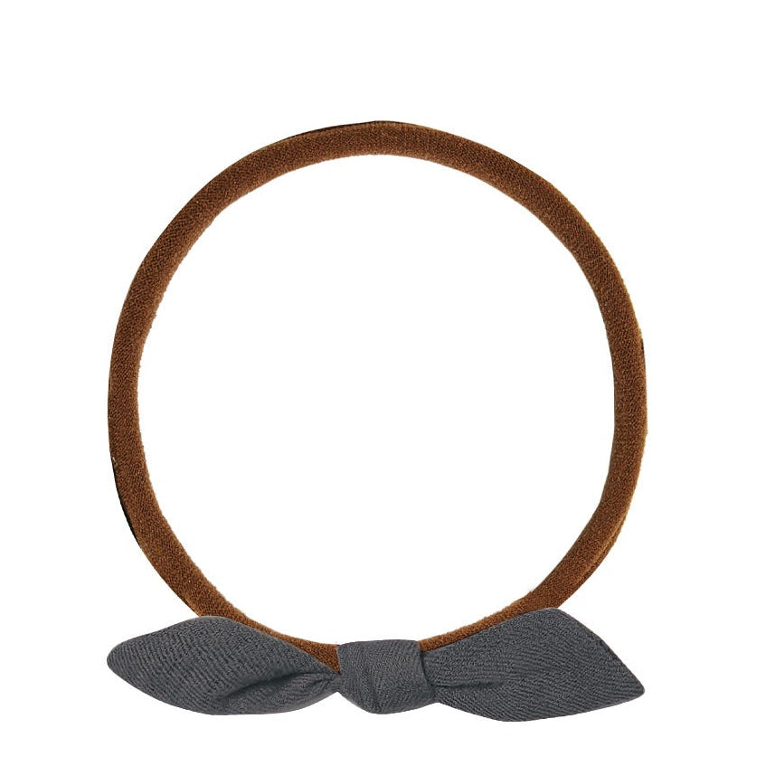 Quincy Mae Little Knot Headband - Midnight