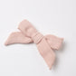 Quincy Mae Bow w. Clip, Set Of 3 - Cloud, Blue Gingham, Dusty Rose