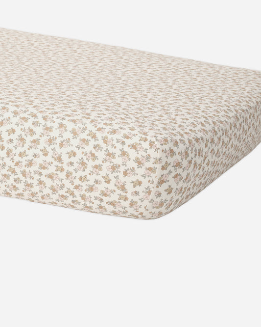 Quincy Mae Bamboo Crib Sheet - Wildflower