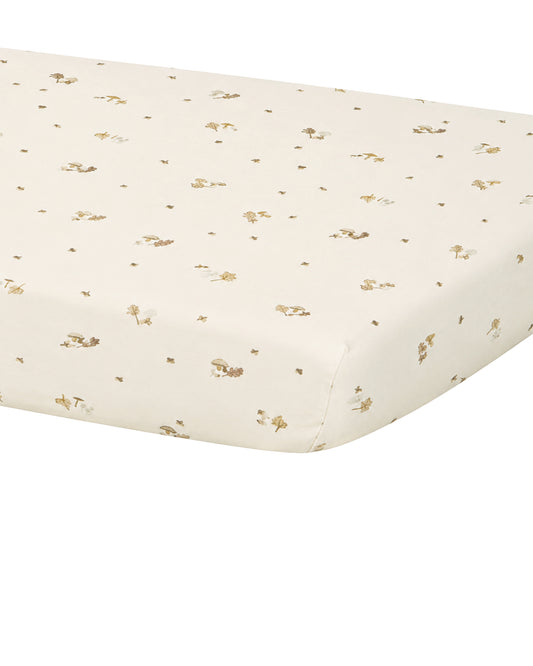 Quincy Mae Bamboo Crib Sheet - Woodland