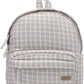 Quincy Mae Mini Backpack - Blue Gingham