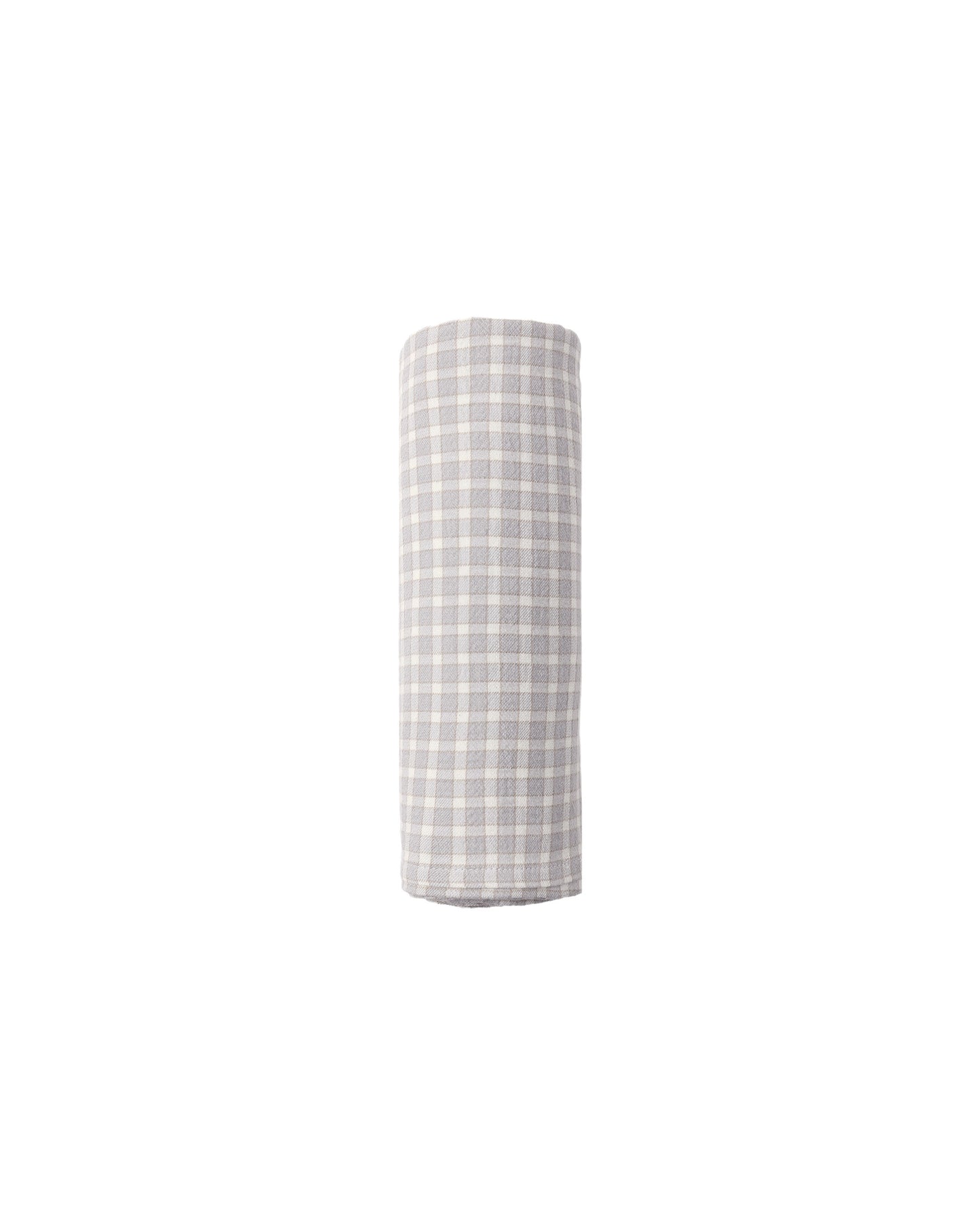 Quincy Mae Woven Swaddle - Blue Gingham
