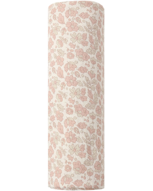 Quincy Mae Woven Swaddle - Pink Blossom