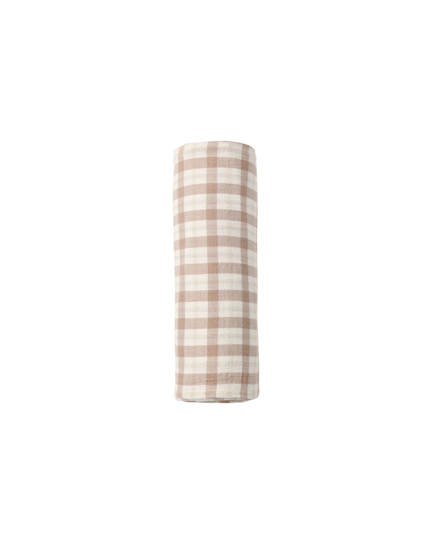 Quincy Mae Woven Swaddle - Rustic Plaid