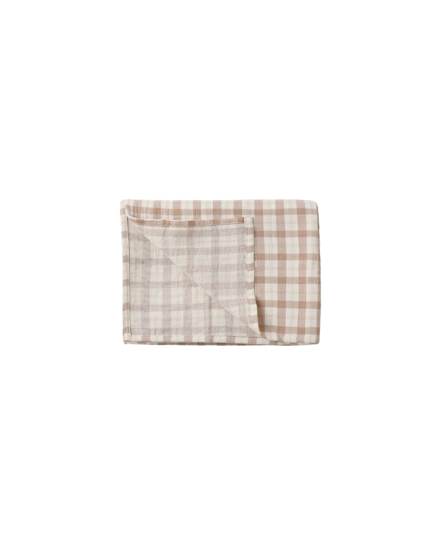 Quincy Mae Woven Swaddle - Rustic Plaid
