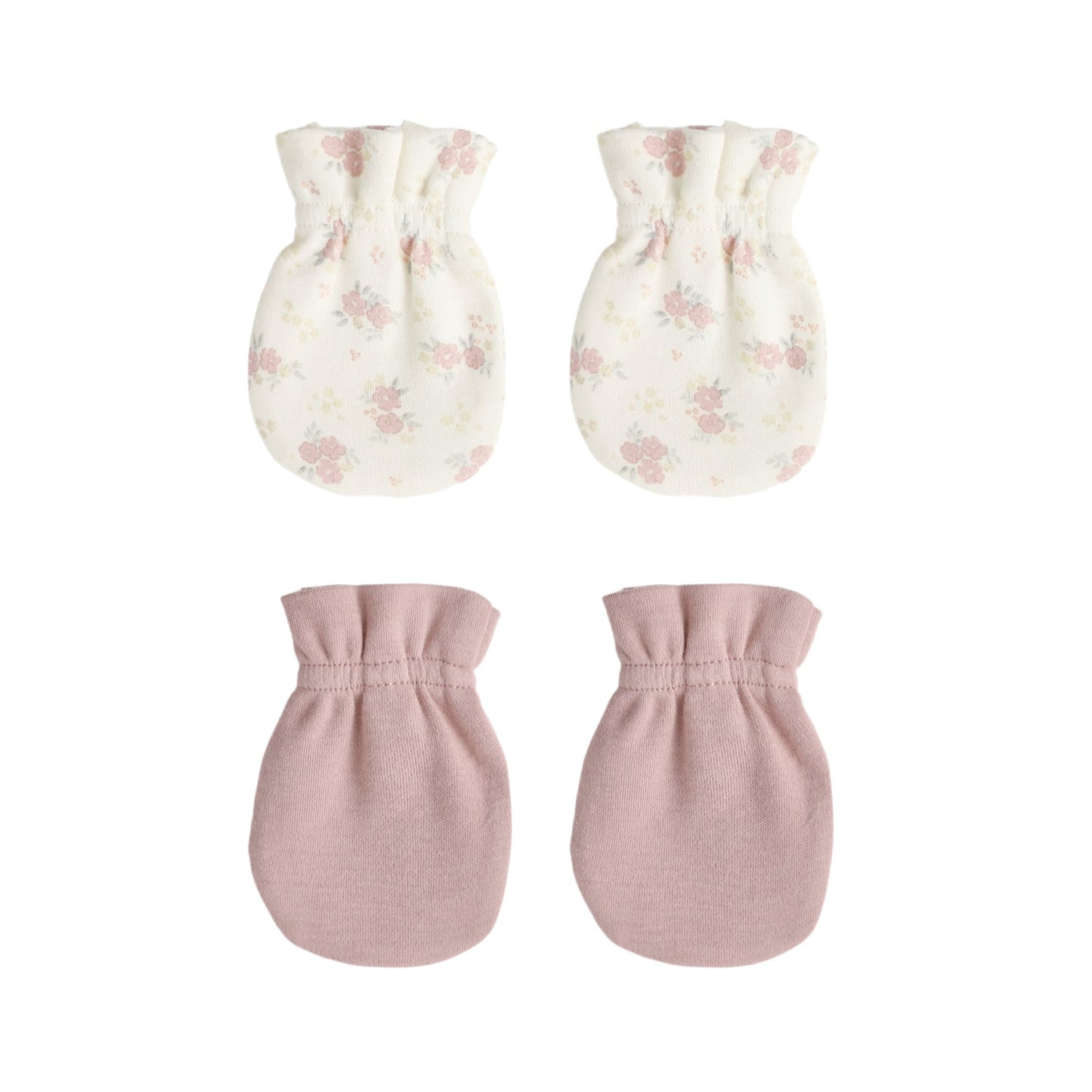 Quincy Mae No Scratch Mittens Set