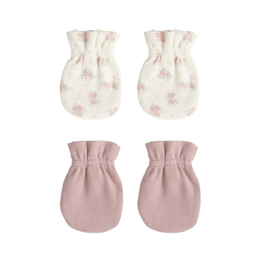 Quincy Mae No Scratch Mittens Set