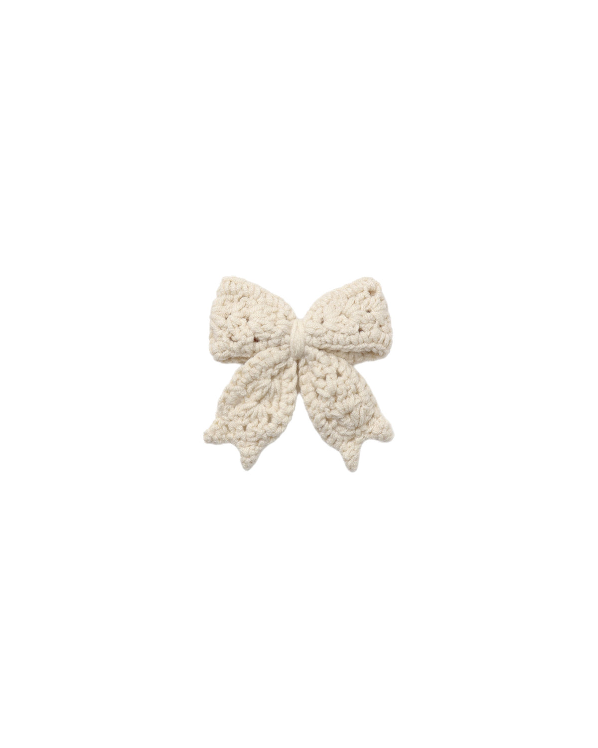 Quincy Mae Crochet Bow - Natural