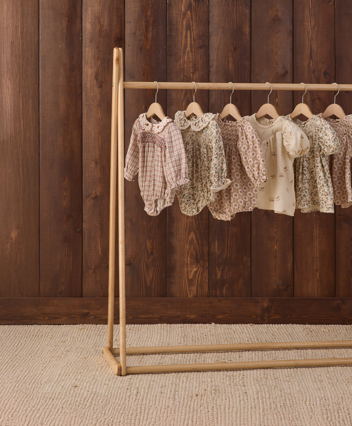 Quincy Mae Callie Romper - Christmas Plaid