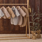 Quincy Mae Bear Jumpsuit - Latte