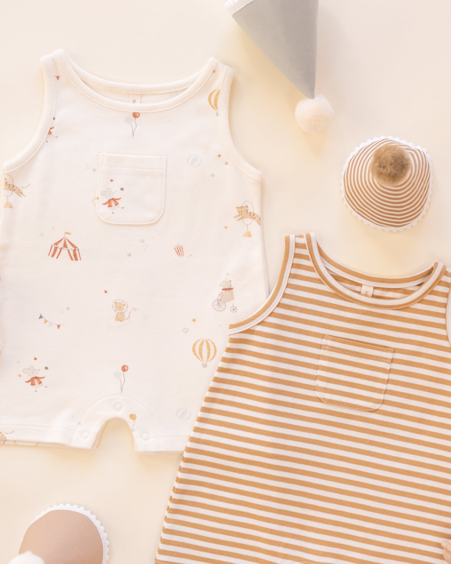 Quincy Mae Sleeveless One-Piece - Carnival