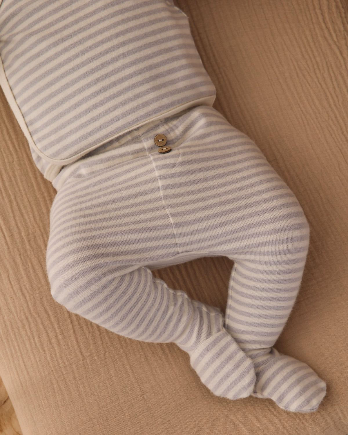 Quincy Mae Take Home Set - Fog Stripe