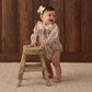 Quincy Mae Callie Romper - Christmas Plaid