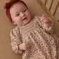 Quincy Mae Velour Bow Headband - Redwood