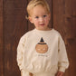 Quincy Mae Relaxed Fleece Sweatshirt - Lil Pumpkin