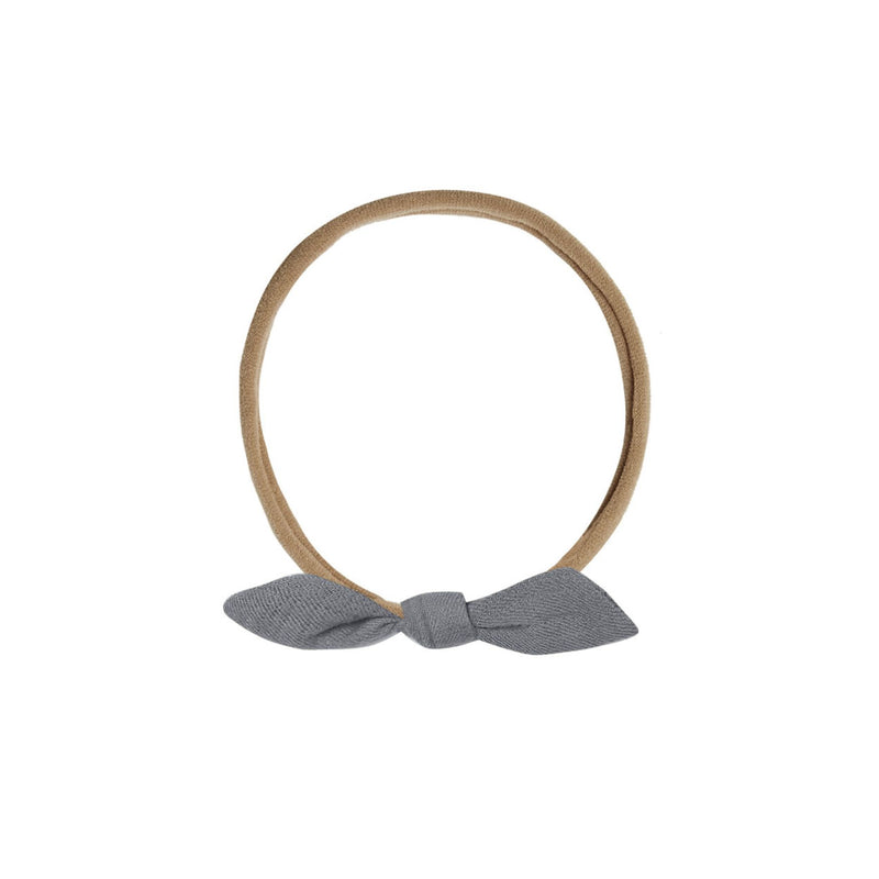 Quincy Mae Little Knot Headband - Navy - Beige