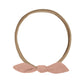 Quincy Mae Little Knot Headband - Rose - Beige