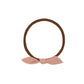 Quincy Mae Little Knot Headband - Rose - Brown