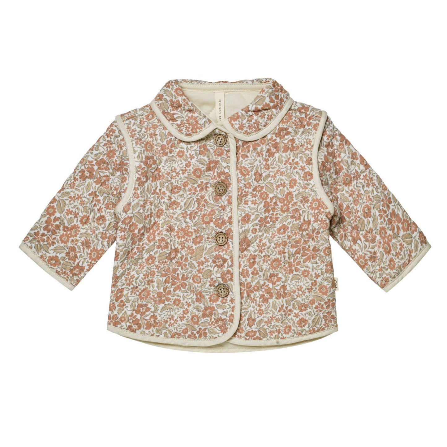 Quincy Mae Quilted Jacket - Rose Garden