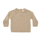 Quincy Mae Speckled Knit Sweater - Latte Speckled
