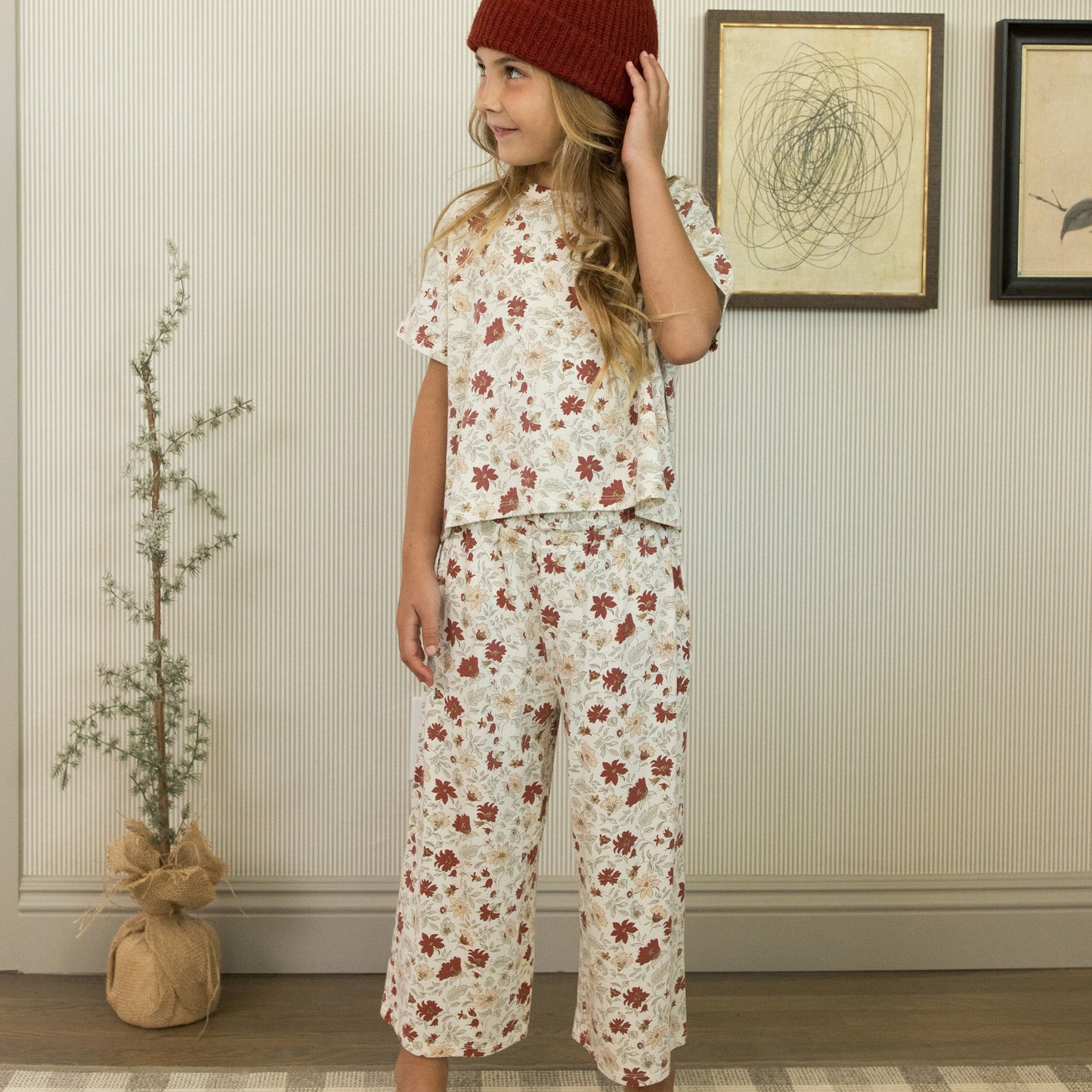 Rylee and Cru Ruthie Set - Holiday Floral