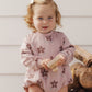 Rylee and Cru Crew Neck Romper - Daisy