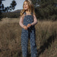 Rylee and Cru Vintage Overall - Heart Ditsy
