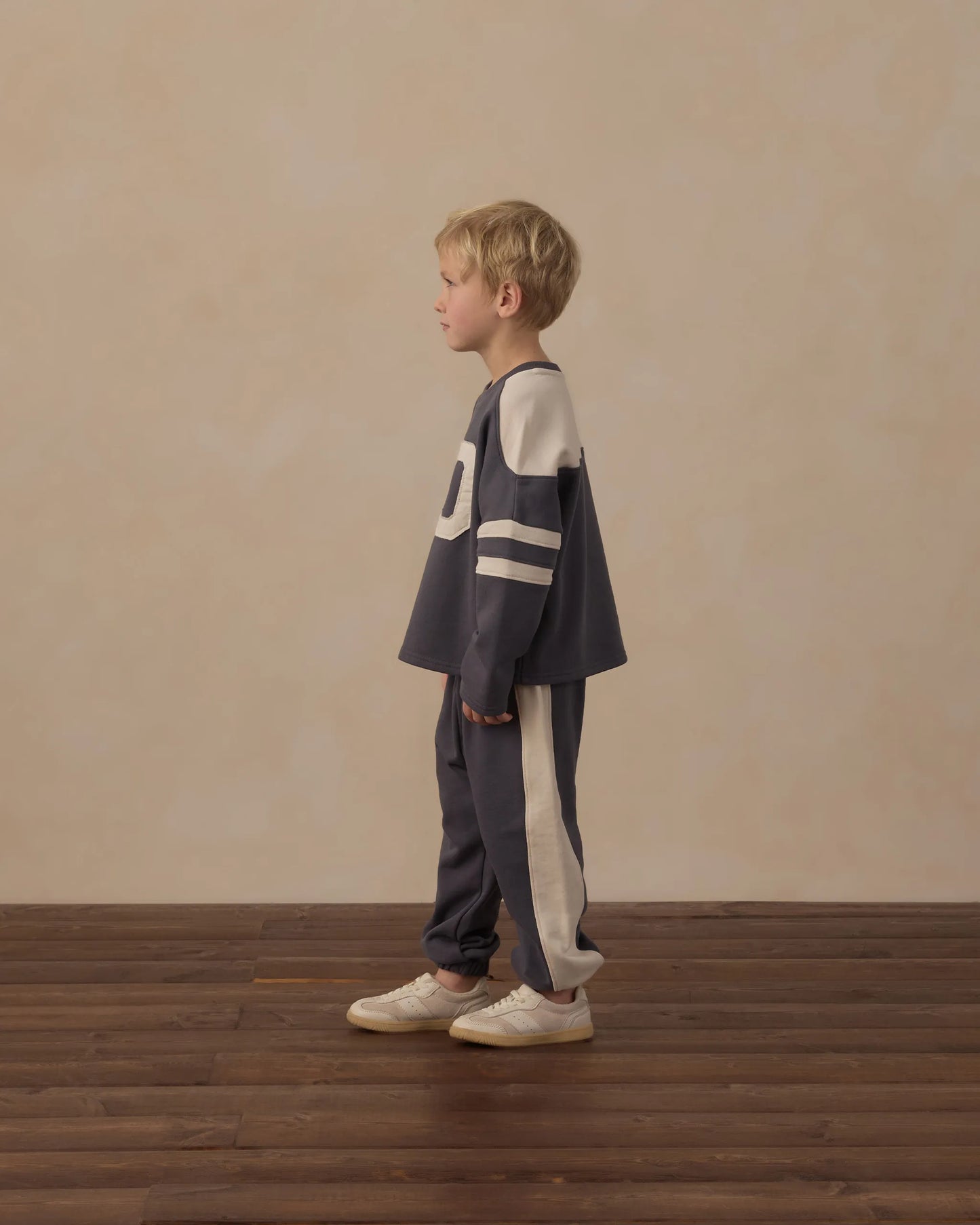 Rylee and Cru Paneled Sweatpant Midnight