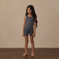 Rylee and Cru Malibu Bodysuit - Blue Blooms