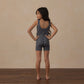 Rylee and Cru Malibu Bodysuit - Blue Blooms