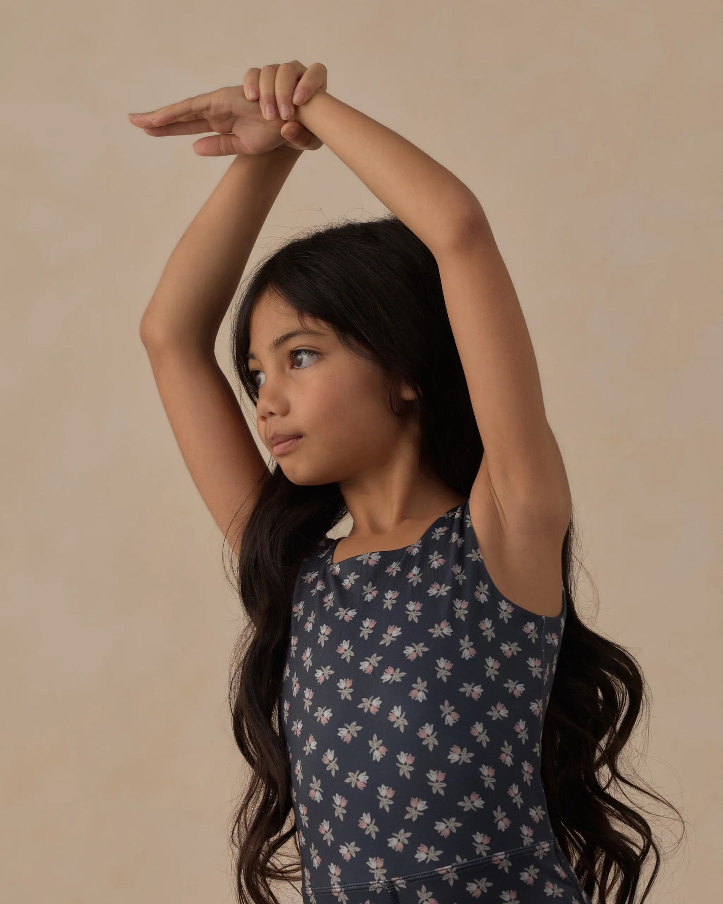 Rylee and Cru Malibu Bodysuit - Blue Blooms