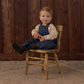 Rylee and Cru Camden Long Sleeve Tee - Fawn Stripe