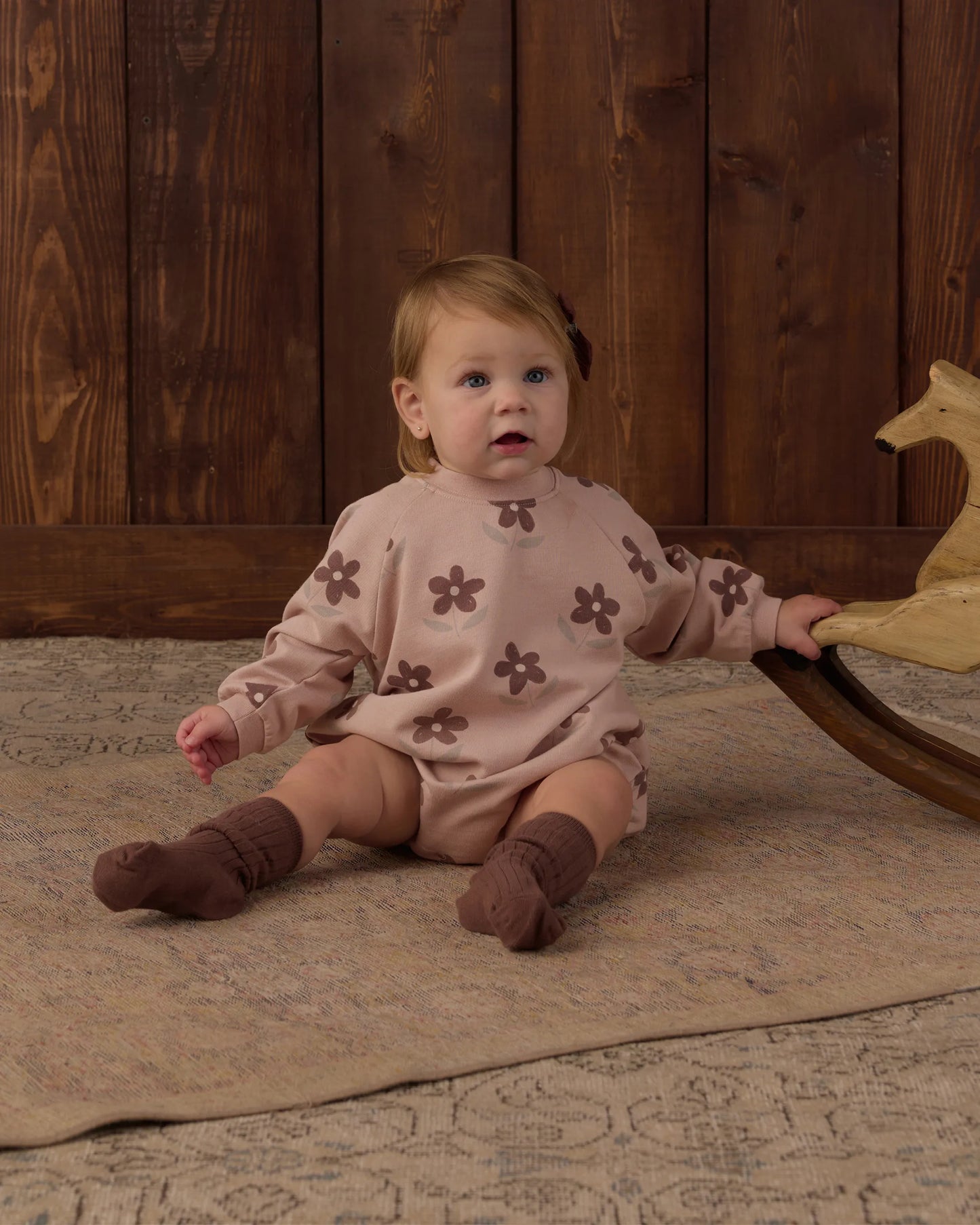 Rylee and Cru Oversized Sweatshirt - Daisy